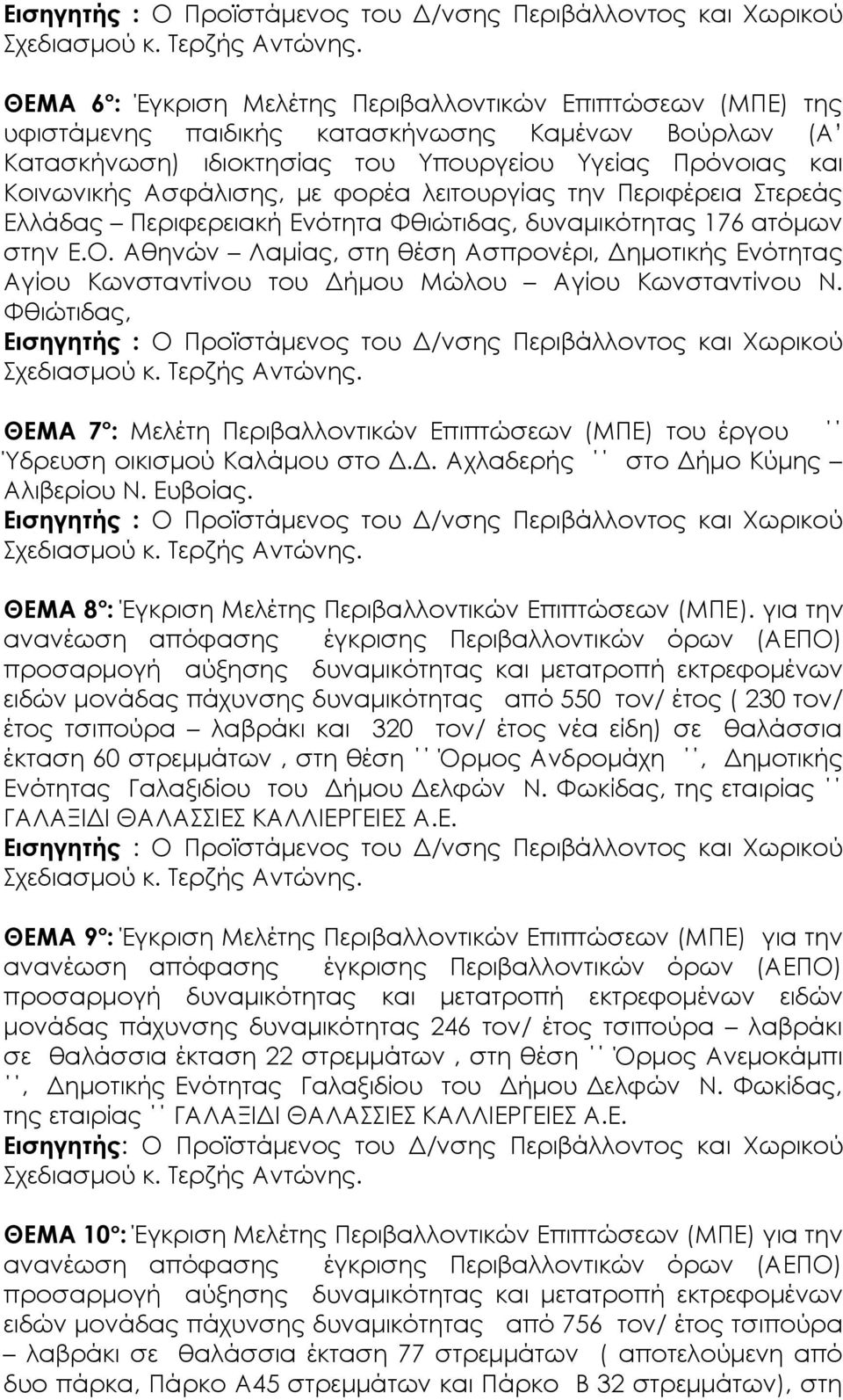 Αθηνών Λαμίας, στη θέση Ασπρονέρι, Δημοτικής Ενότητας Αγίου Κωνσταντίνου του Δήμου Μώλου Αγίου Κωνσταντίνου Ν.