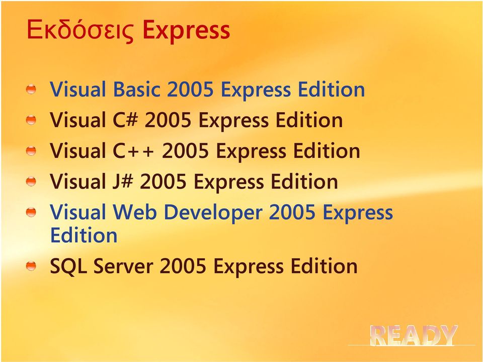 Edition Visual J# 2005 Express Edition Visual Web