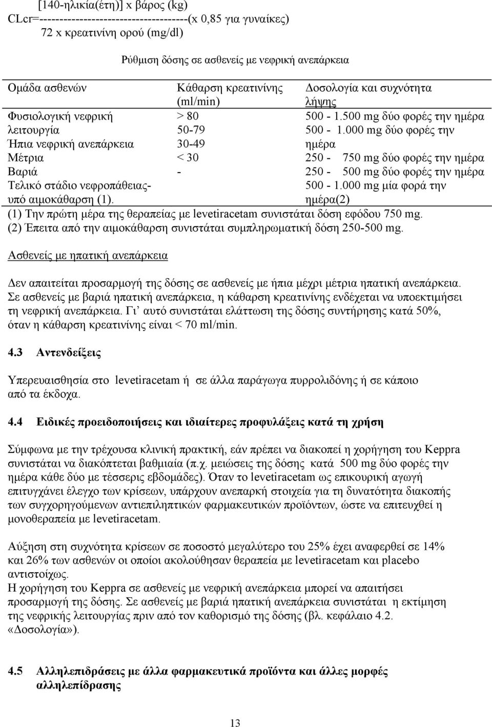 500 mg δύο φορές την ημέρα 500-1.000 mg δύο φορές την ημέρα 250-750 mg δύο φορές την ημέρα 250-500 mg δύο φορές την ημέρα 500-1.