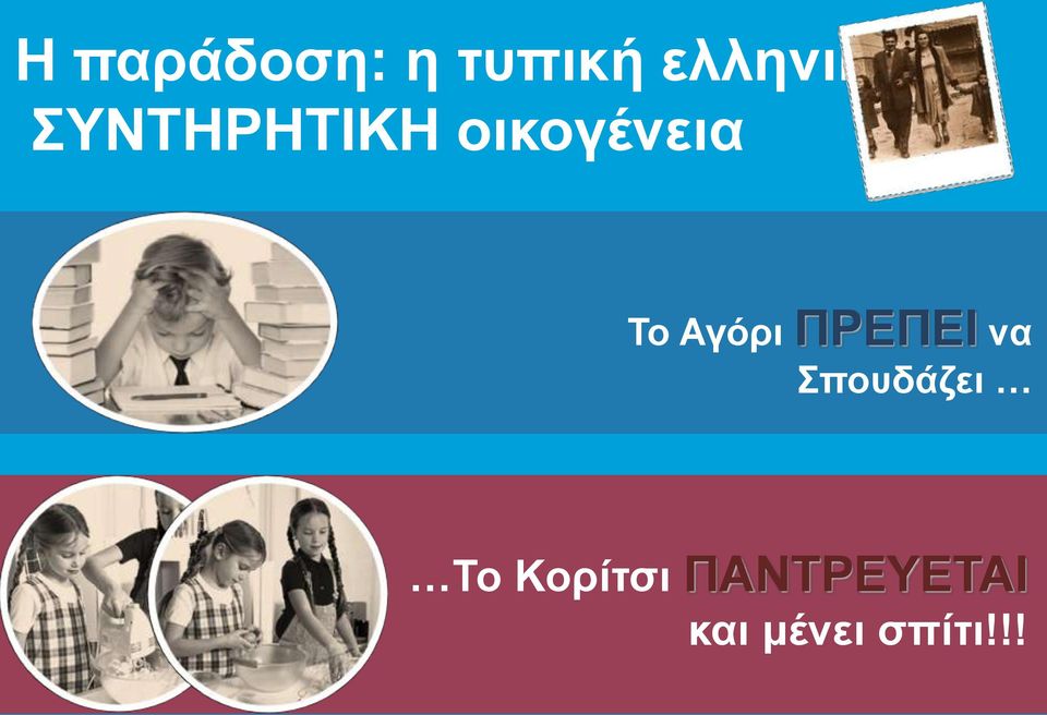 Αγόρι ΠΡΕΠΕΙ να Σπουδάζει Το