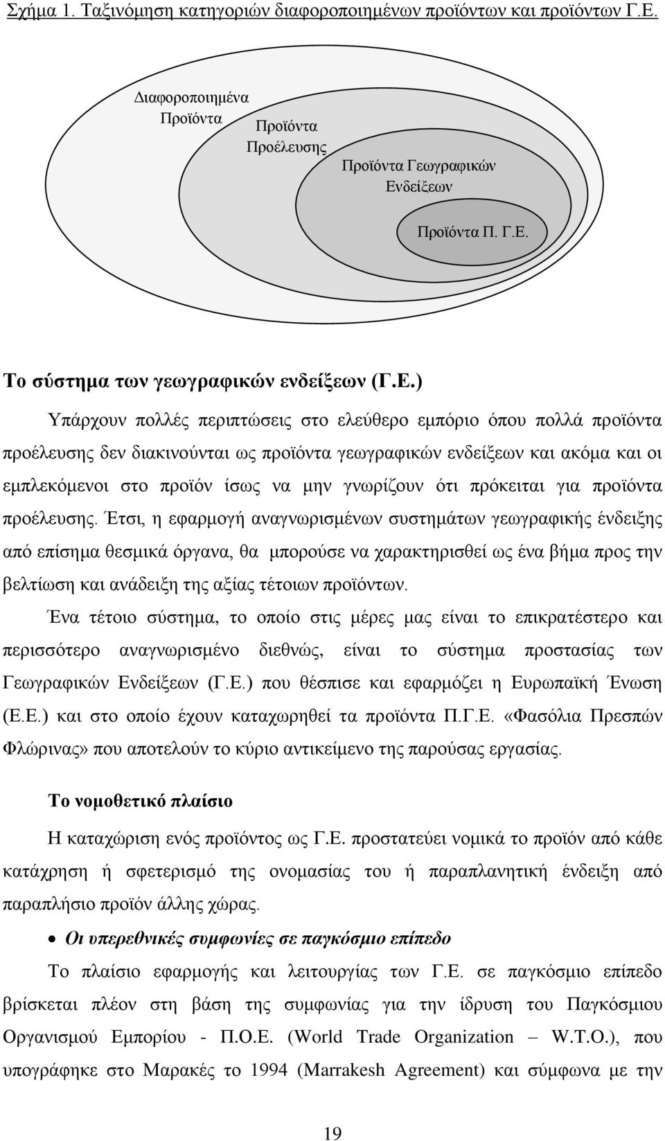 ότι πρόκειται για προϊόντα προέλευσης.