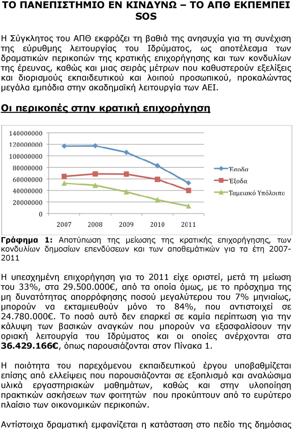 ακαδηµαϊκή λειτουργία των ΑΕΙ.