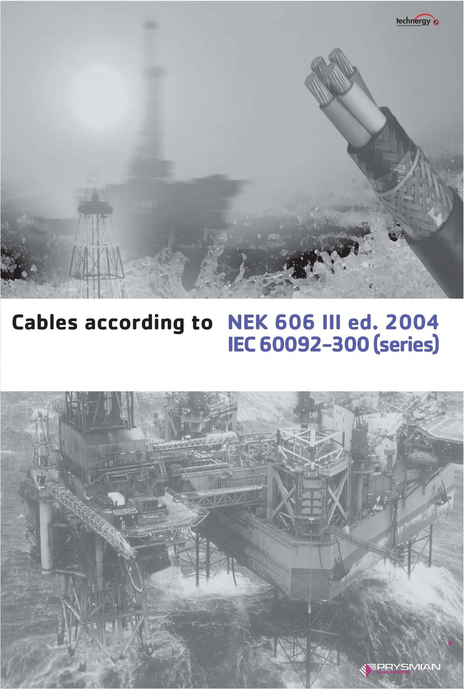 Cables according to NEK