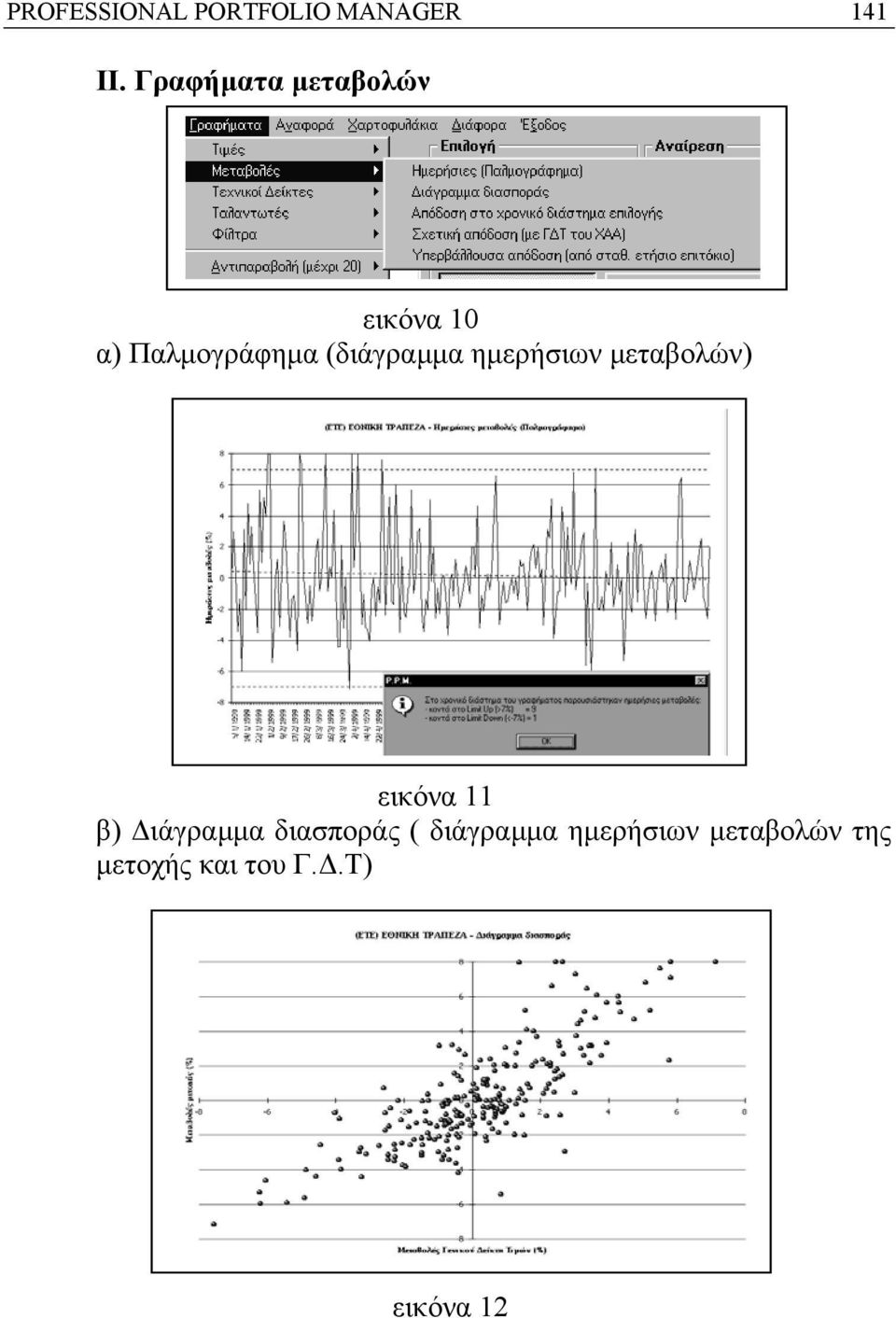 (διάγραµµα ηµερήσιων µεταβολών) εικόνα 11 β) ιάγραµµα