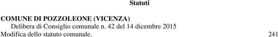 comunale n.