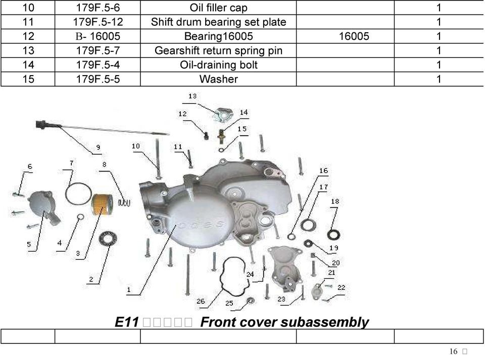 Bearing16005 16005 1 13 179F.