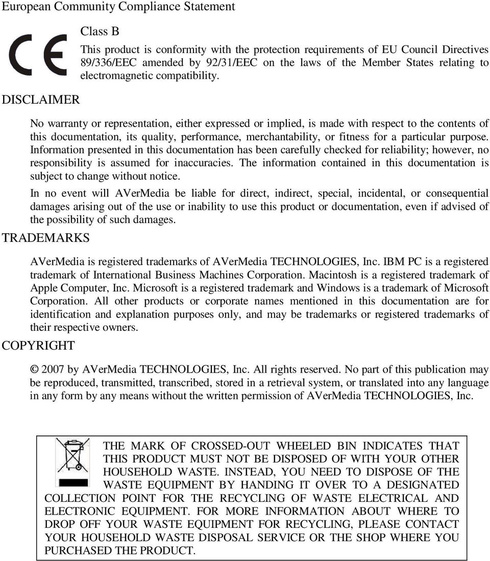No warranty or representation, either expressed or implied, is made with respect to the contents of this documentation, its quality, performance, merchantability, or fitness for a particular purpose.