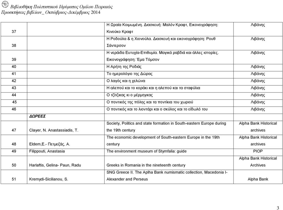 39 Εικονογράφηση: Έμα Τόμσον 40 Η Αρήτη της Ροδιάς 41 Το ημερολόγιο της Δώρας 42 Ο λαγός και η χελώνα 43 Η αλεπού και το κοράκι και η αλεπού και τα σταφύλια 44 Ο τζίτζικας κι ο μέρμηγκας 45 Ο