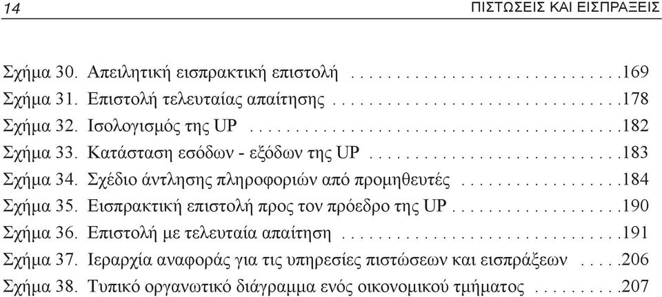 Σχέδιο άντλησης πληροφοριών από προμηθευτές..................184 Σχήμα 35. Εισπρακτική επιστολή προς τον πρόεδρο της UP...................190 Σχήμα 36.