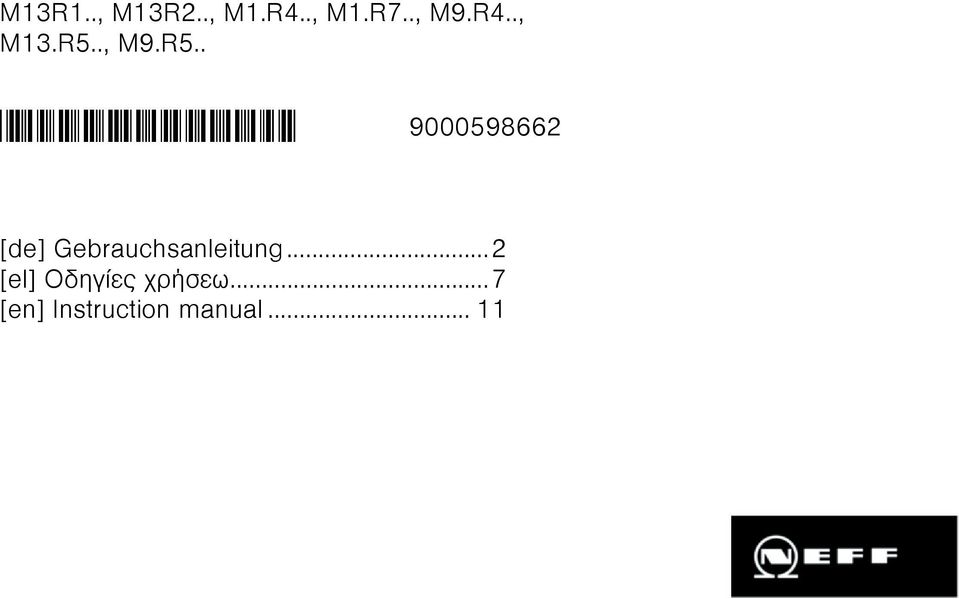 . *9000598662* 9000598662 [de]