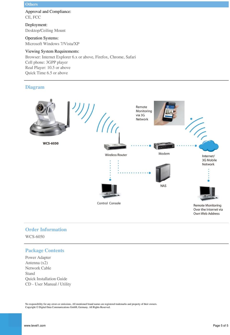 Explorer 6.x or above, Firefox, Chrome, Safari Cell phone: 3GPP player Real Player: 10.5 or above Quick Time 6.