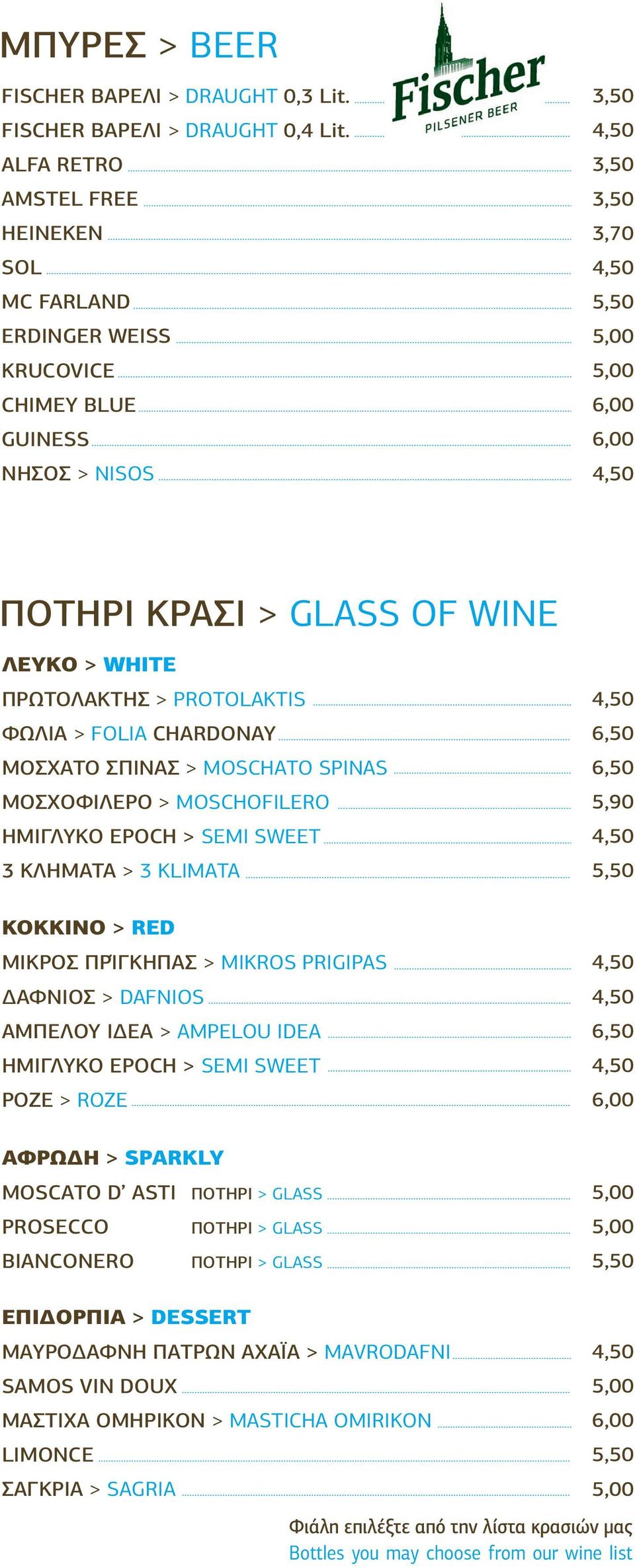 CHARDONAY MOΣΧΑΤΟ ΣΠΙΝΑΣ > MOSCHATO SPINAS ΜΟΣΧΟΦΙΛΕΡΟ > MΟSCHOFILERO ΗΜΙΓΛΥΚΟ EPOCH > SEMI SWEET 3 ΚΛΗΜΑΤΑ > 3 KLIMATA ΚΟΚΚΙΝΟ > RED ΜΙΚΡΟΣ ΠΡΊΓΚHΠΑΣ > MIKROS PRIGIPAS ΔΑΦΝΙΟΣ > DAFNIOS ΑΜΠΕΛΟΥ ΙΔΕΑ