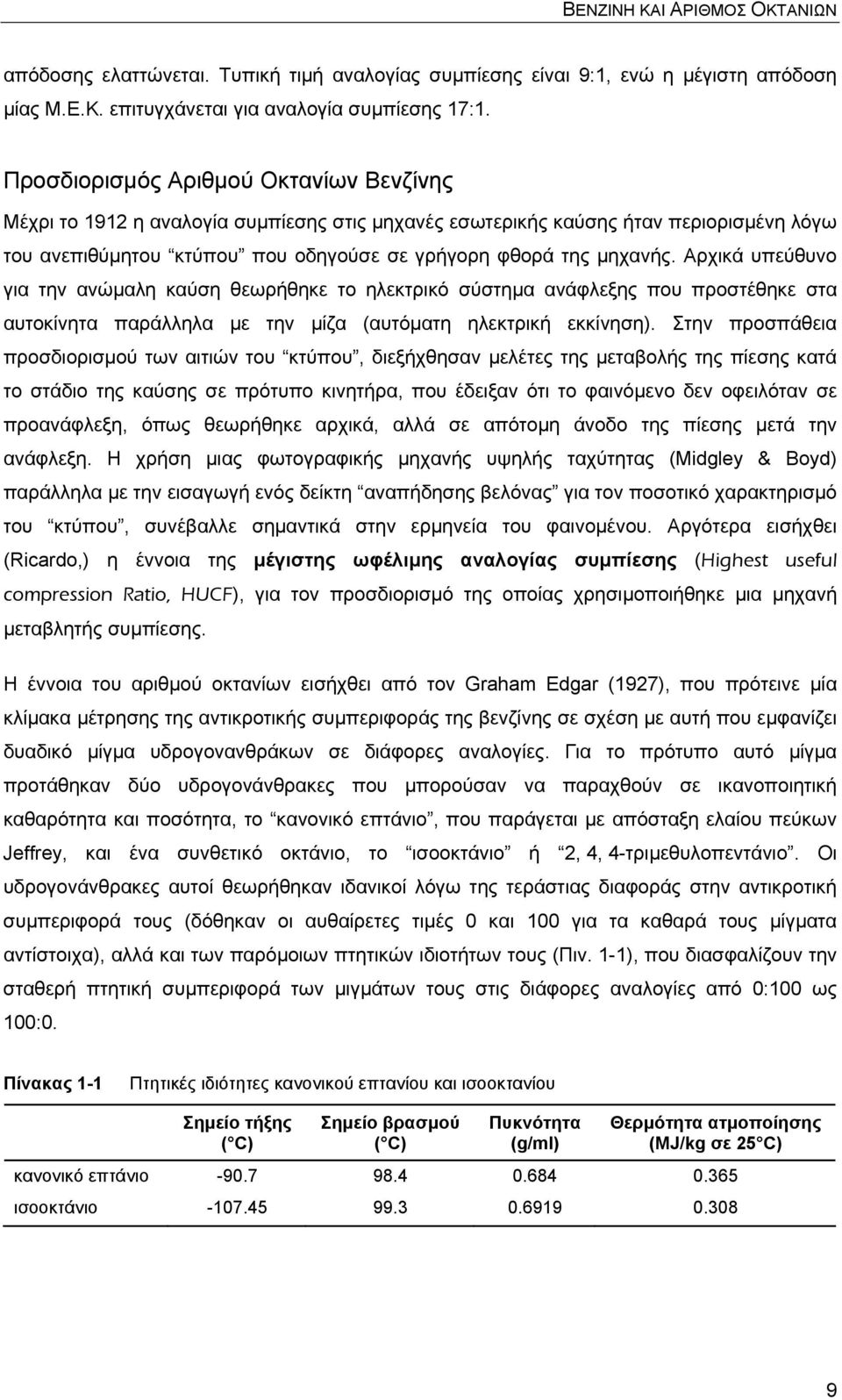 Αρχικά υπεύθυνο για την ανώμαλη καύση θεωρήθηκε το ηλεκτρικό σύστημα ανάφλεξης που προστέθηκε στα αυτοκίνητα παράλληλα με την μίζα (αυτόματη ηλεκτρική εκκίνηση).