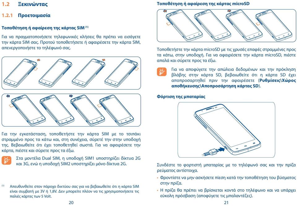 Για να αφαιρέσετε την κάρτα microsd, πιέστε απαλά και σύρετε προς τα έξω.