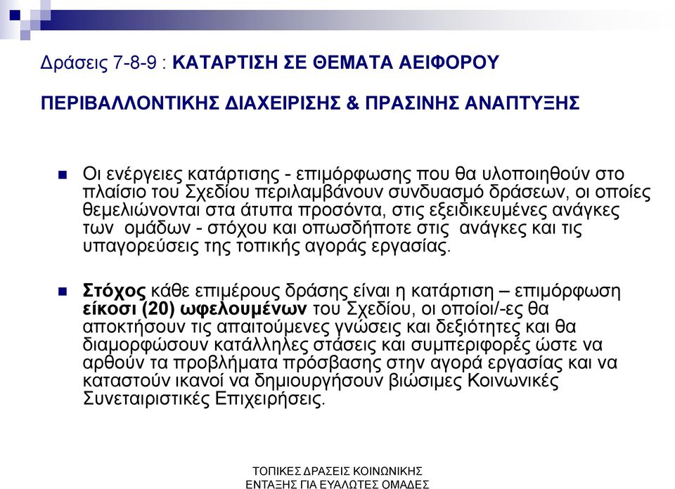 αγοράς εργασίας.