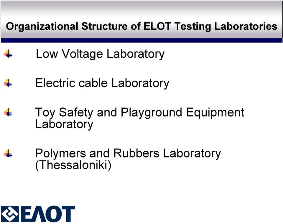 cable Laboratory Toy Safety and Playground