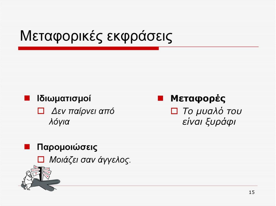 λόγια Μεταφορές Το μυαλό του