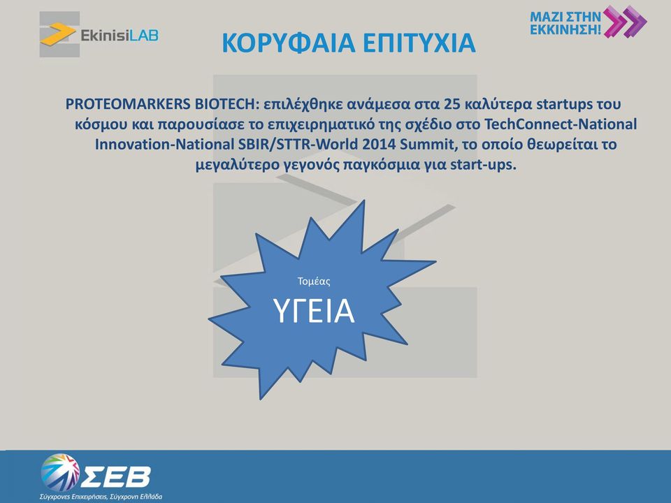 στο TechConnect-National Innovation-National SBIR/STTR-World 2014