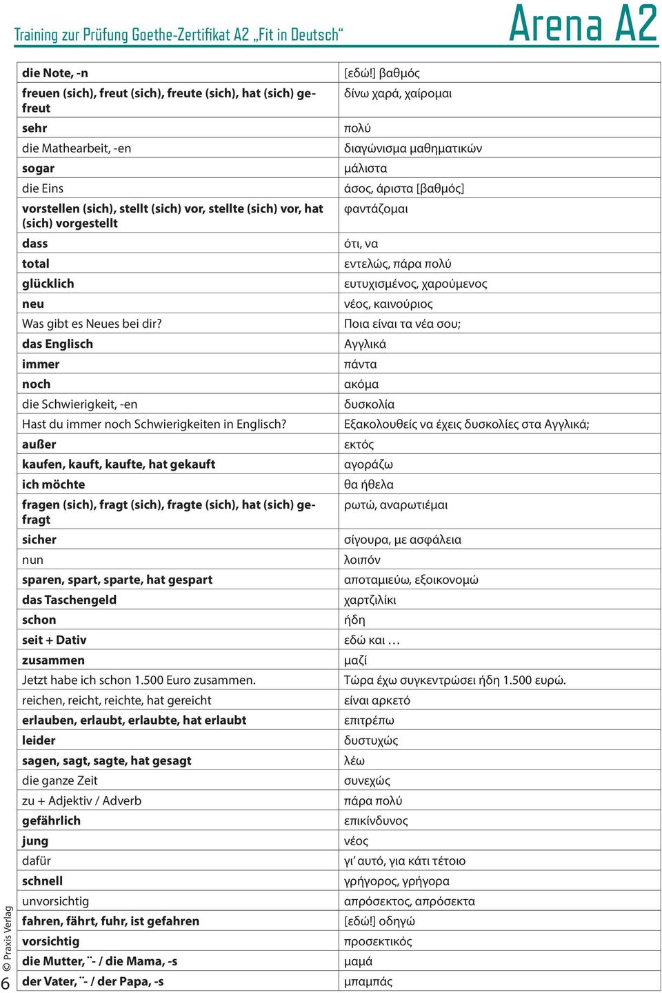 Ev Fakos Chr Orfanou Sp Koukidis Glossar Deutsch Griechisch Pdf
