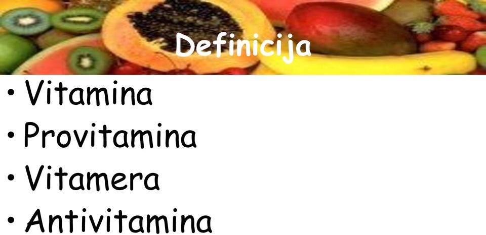 Provitamina