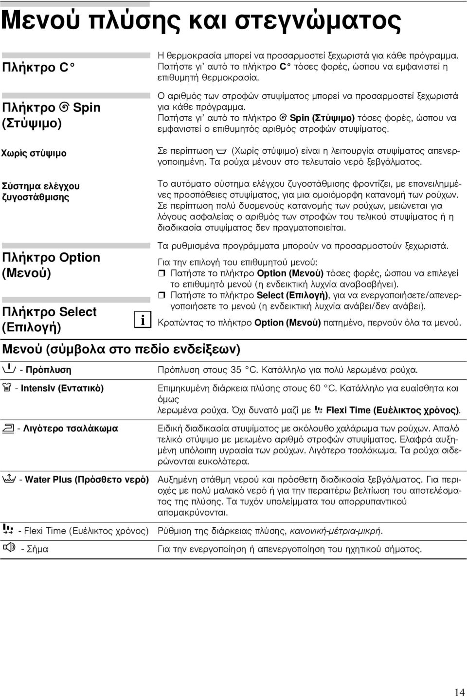 SIEMENS. Οδηγίες χρήσης el. πλυντήριο-στεγνωτήριο - PDF Free Download