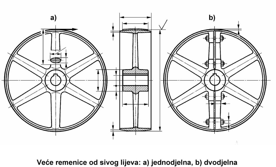 sivog lijeva: a)