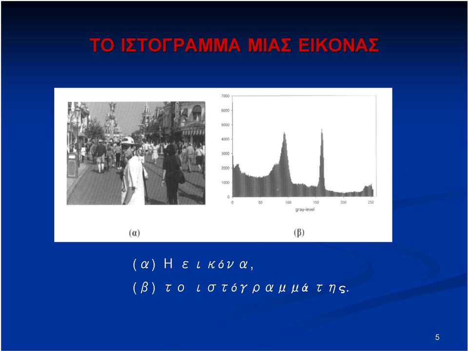 Η εικόνα, (β) το