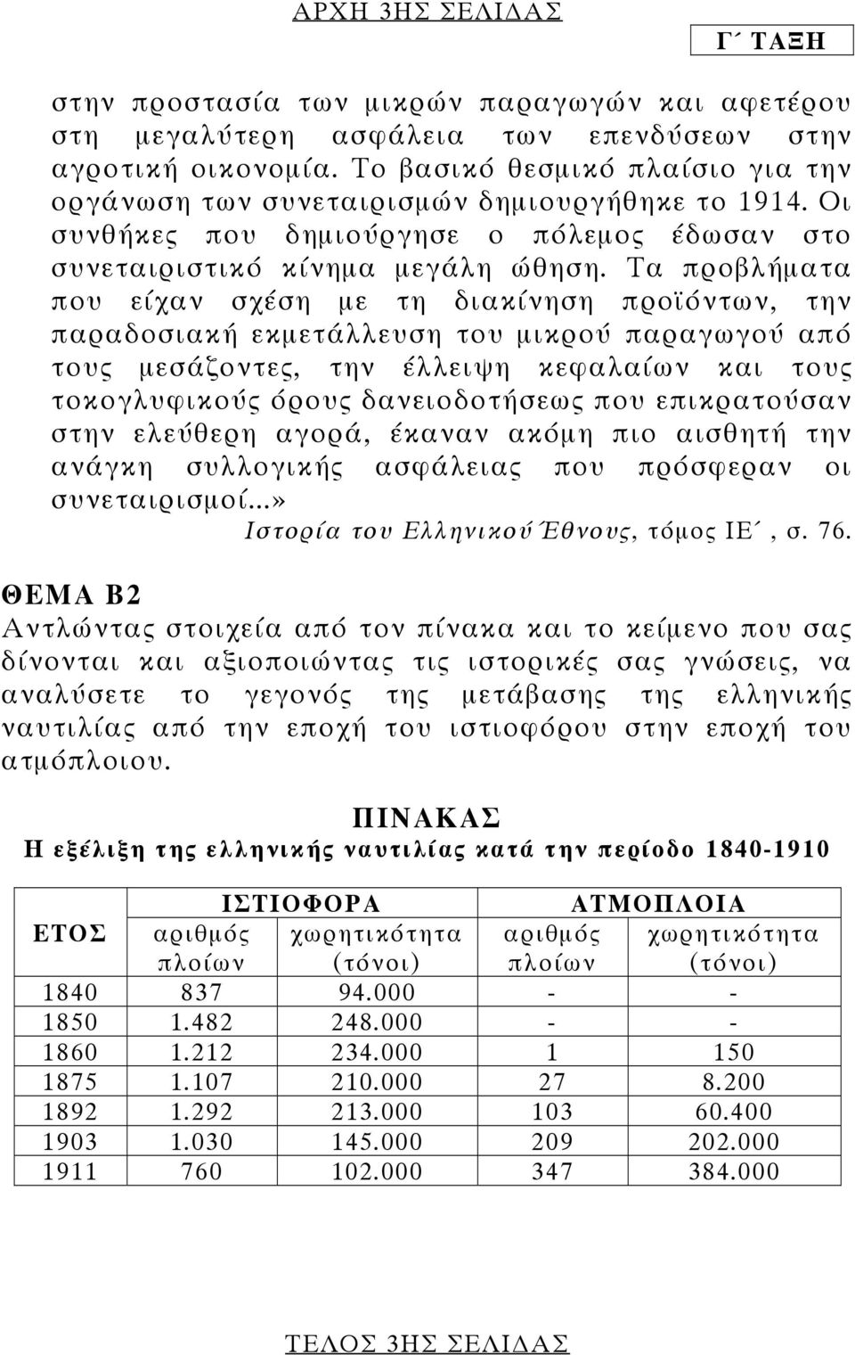 Τα προβλήµατα που είχαν σχέση µε τη διακίνηση προϊόντων, την παραδοσιακή εκµετάλλευση του µικρού παραγωγού από τους µεσάζοντες, την έλλειψη κεφαλαίων και τους τοκογλυφικούς όρους δανειοδοτήσεως που