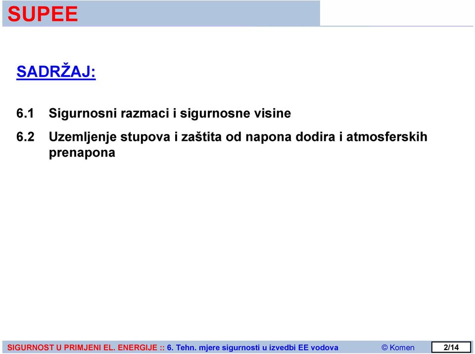 sigurnosne visine 6.