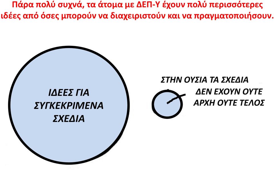 διαχειριστούν και να πραγματοποιήσουν.