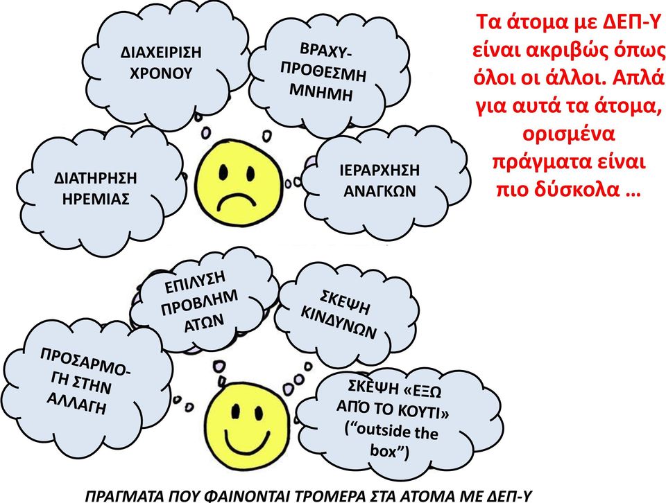 Απλά για αυτά τα άτομα, ορισμένα πράγματα είναι πιο