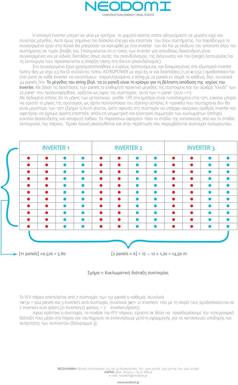 INVERTER 1 INVERTER 2 INVERTER 3 [11 panels] 0.526 = 5.