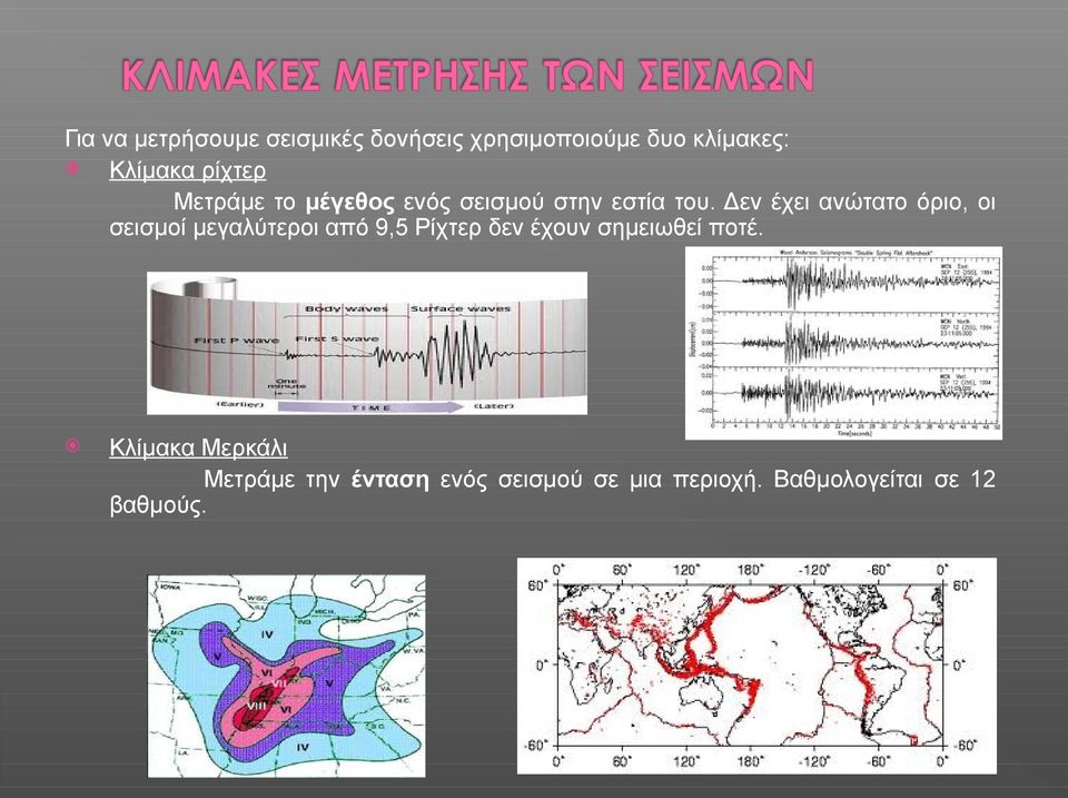 Δεν έχει ανώτατο όριο, οι σεισμοί μεγαλύτεροι από 9,5 Ρίχτερ δεν έχουν