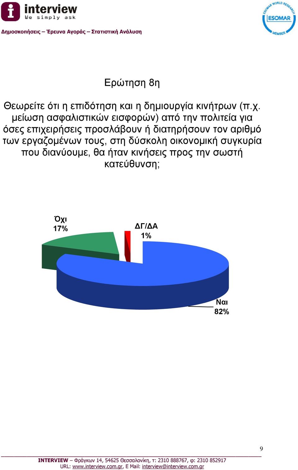 προσλάβουν ή διατηρήσουν τον αριθμό των εργαζομένων τους, στη δύσκολη