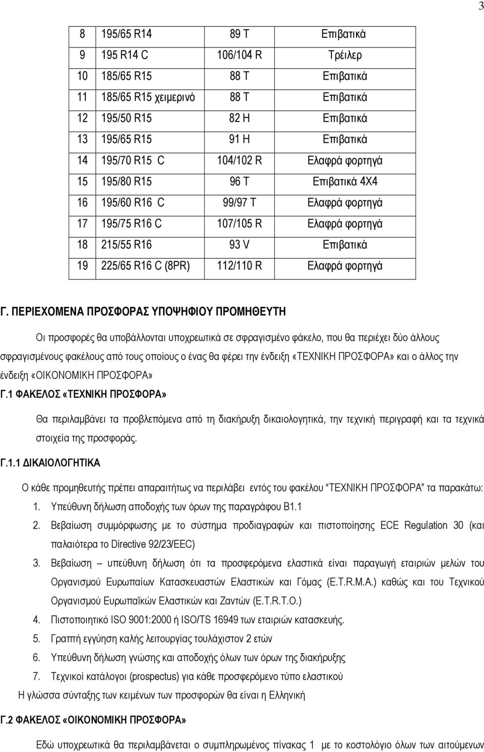 R Ελαφρά φορτηγά Γ.