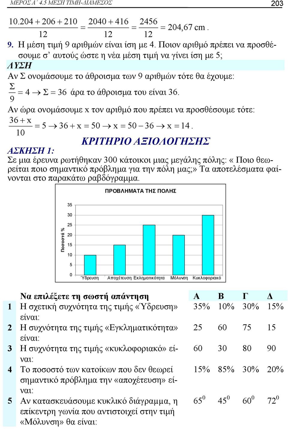 9 Αν ώρα ονομάσουμε x τον αριθμό που πρέπει να προσθέσουμε τότε: 3 + x 5 3 + x 5 x 5 3 x 14.