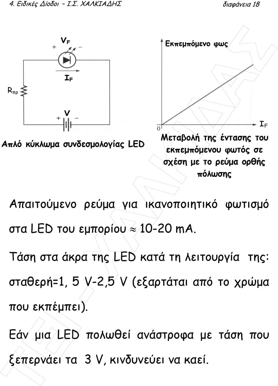 στα LED του εµπορίου 10-20 ma.