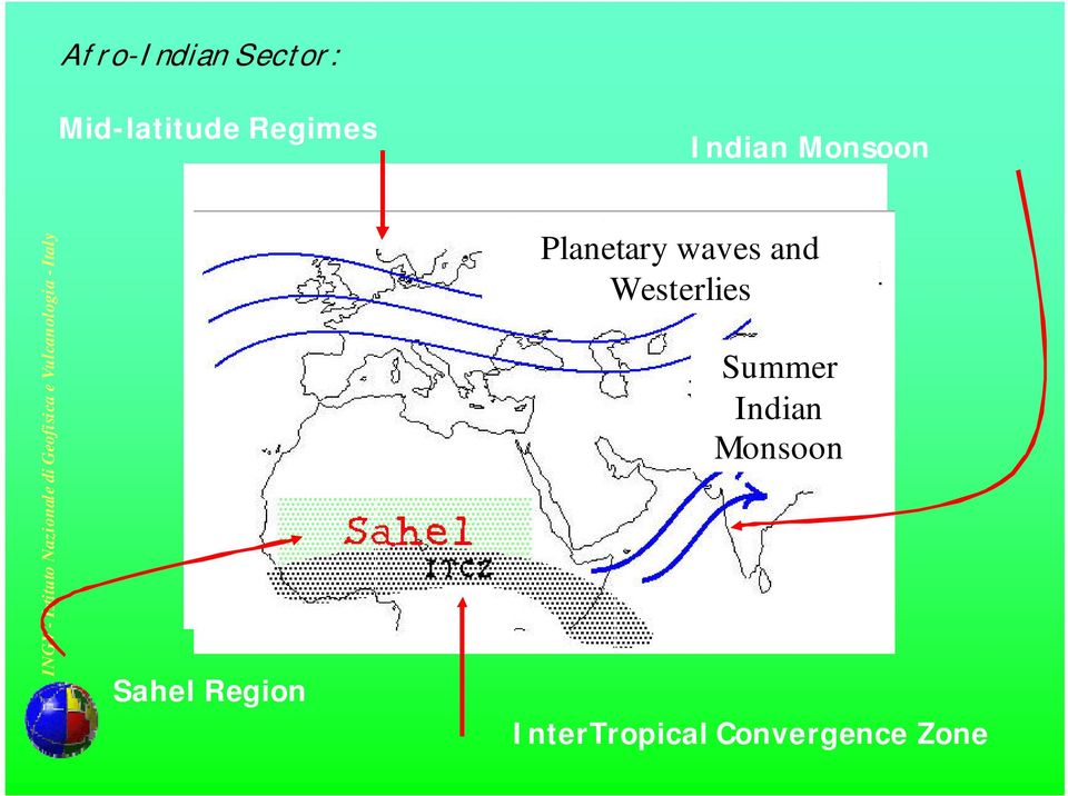 Vulcanologia - Italy Sahel Region Planetary waves and