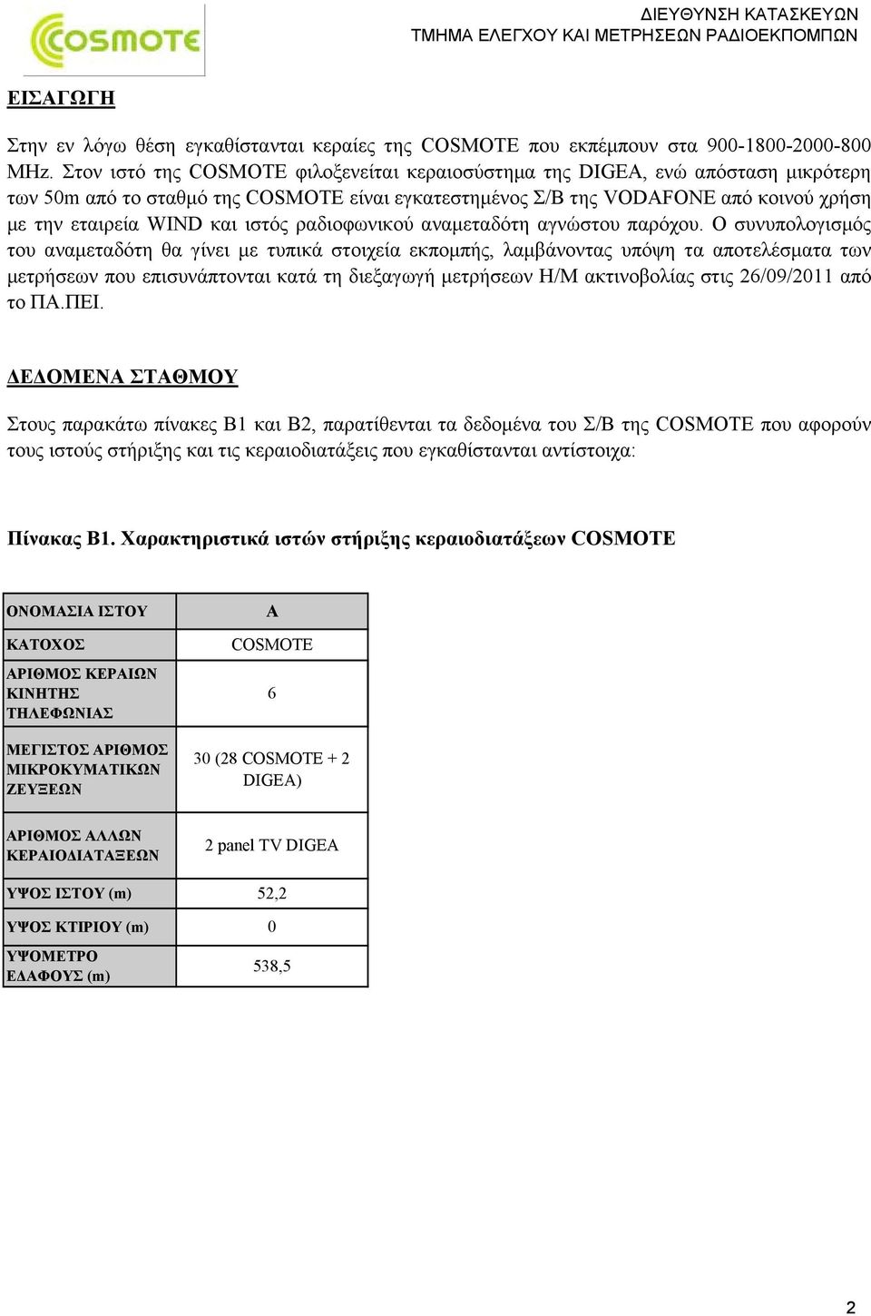 ιστός ραδιοφωνικού αναμεταδότη αγνώστου παρόχου.