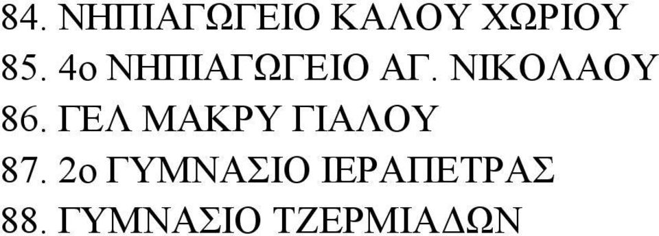 ΓΕΛ ΜΑΚΡΥ ΓΙΑΛΟΥ 87.