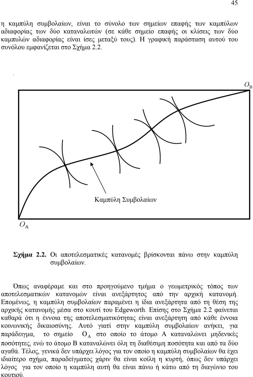 Όπως αναφέραμε και στο προηγούμενο τμήμα ο γεωμετρικός τόπος των αποτελεσματικών κατανομών είναι ανεξάρτητος από την αρχική κατανομή.