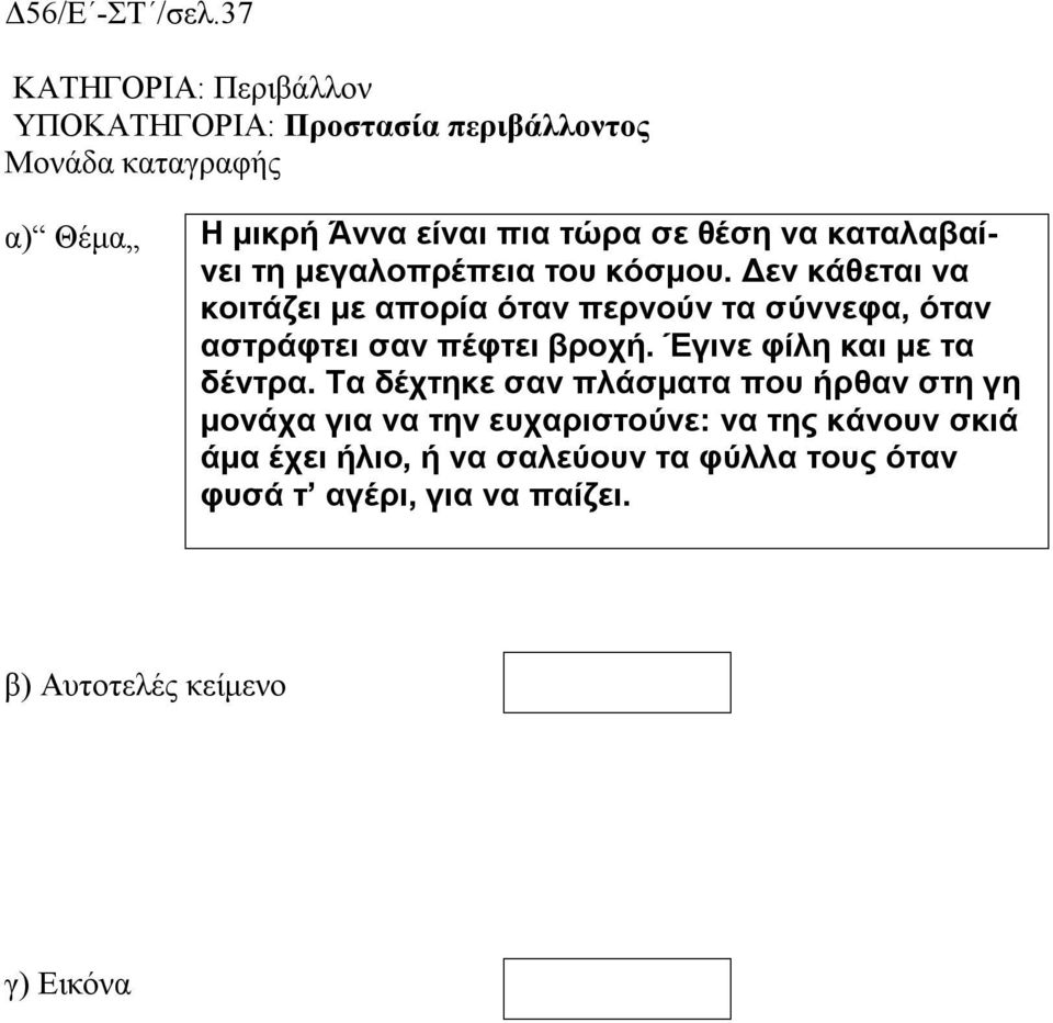 μεγαλοπρέπεια του κόσμου.