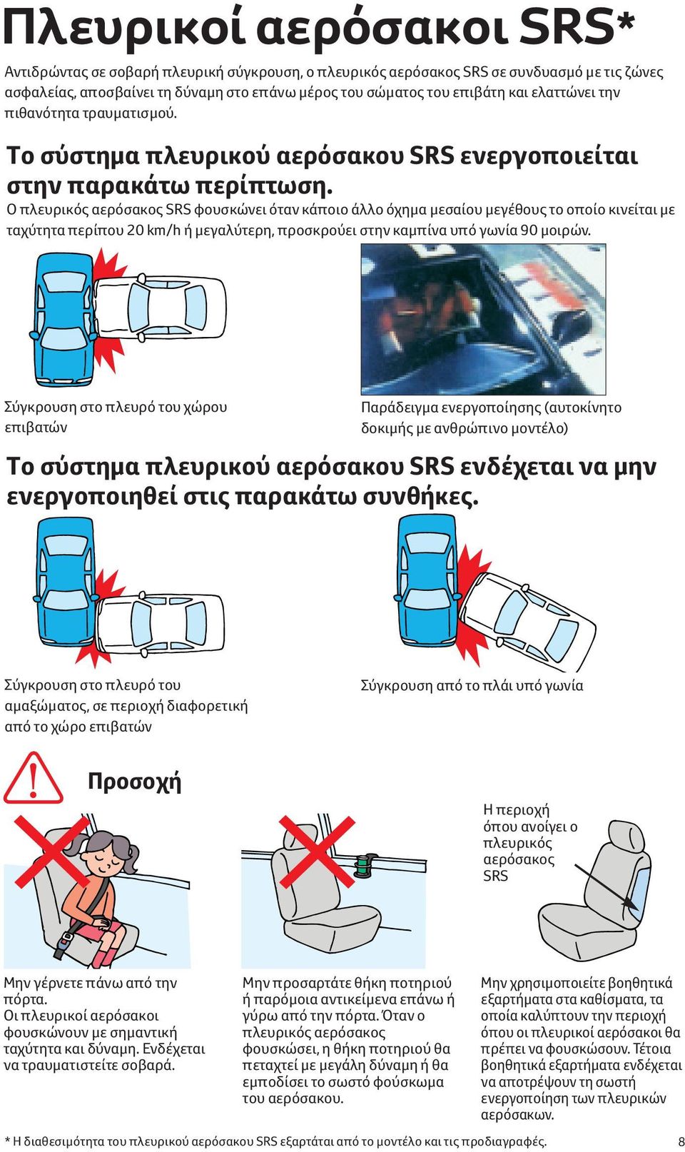 Ασφάλεια Ζώνες ασφαλείας και αερόσακοι SRS - PDF ΔΩΡΕΑΝ Λήψη