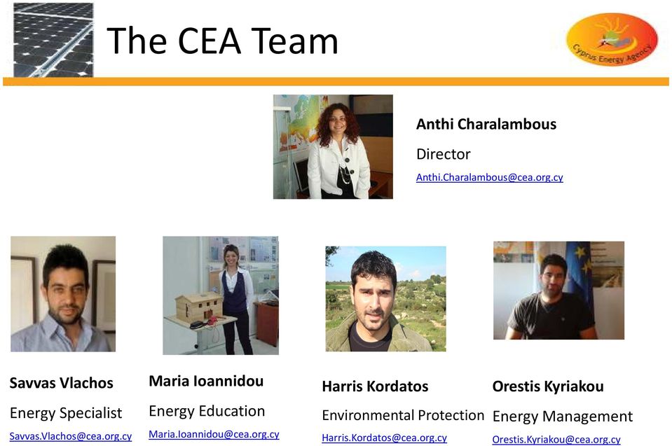 cy Maria Ioannidou Energy Education Maria.Ioannidou@cea.org.