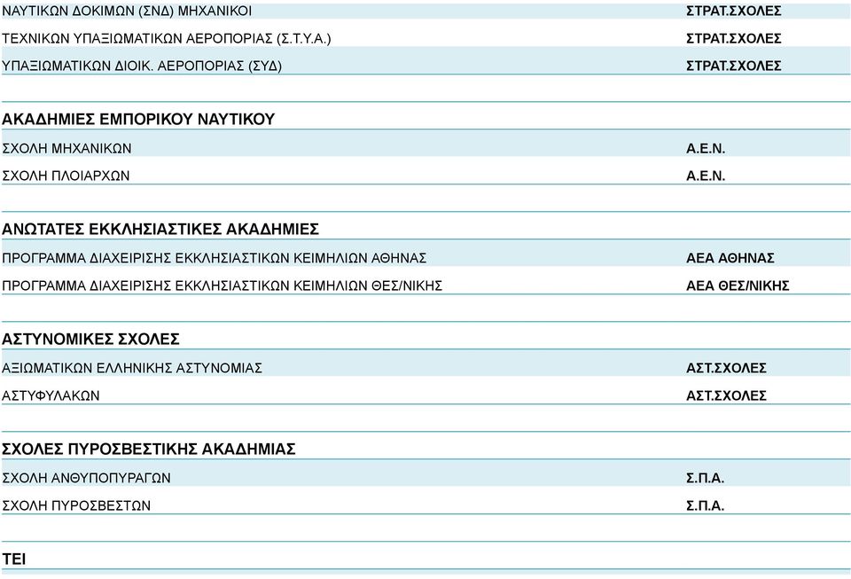 ΥΤΙΚΟΥ ΣΧΟΛΗ ΜΗΧΑΝΙ