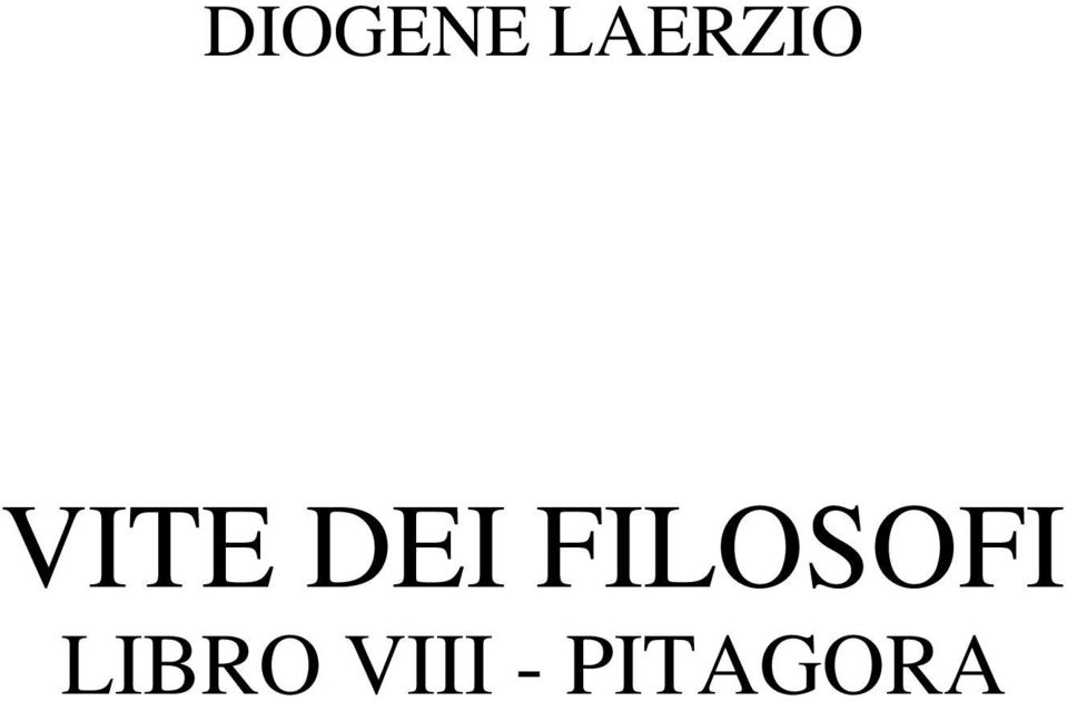 DEI FILOSOFI