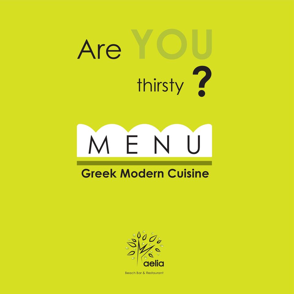 Modern Cuisine