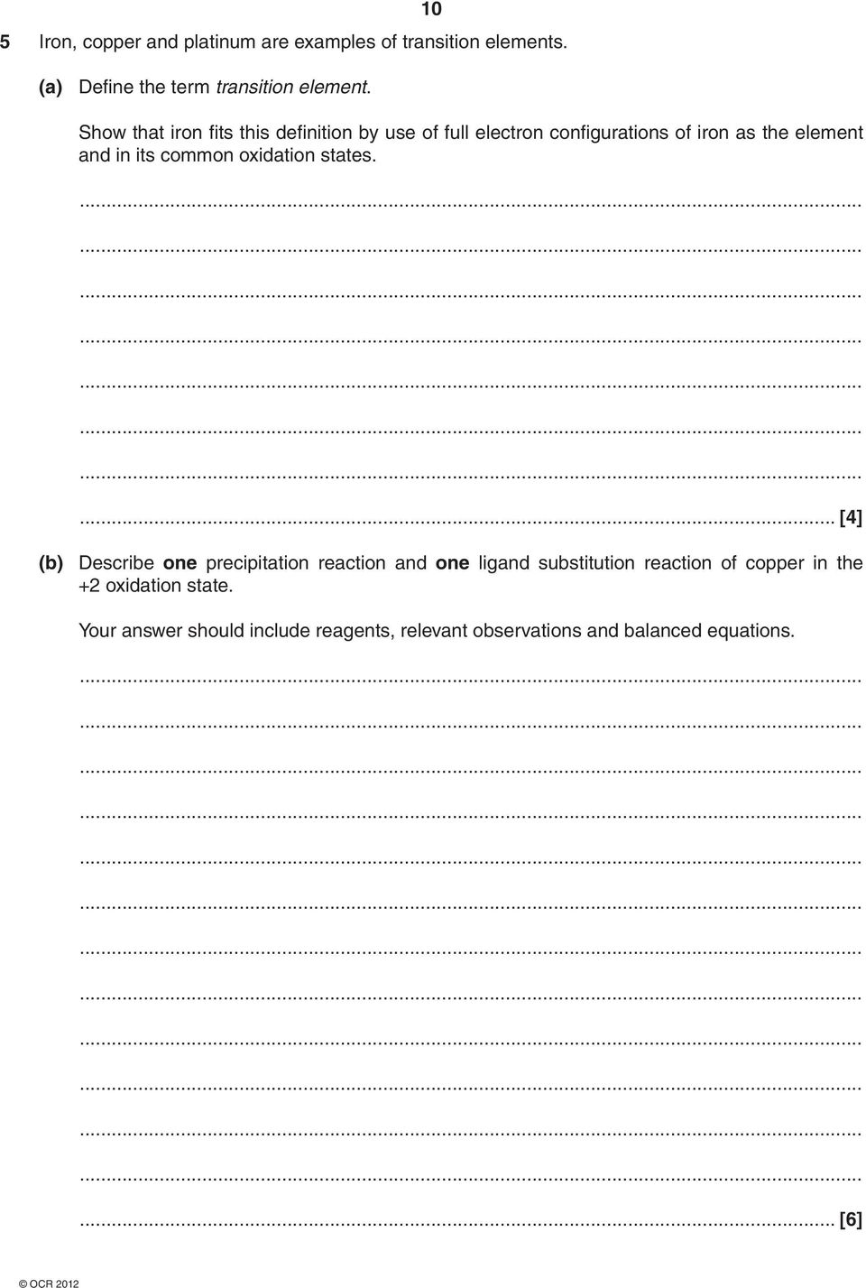 oxidation states.