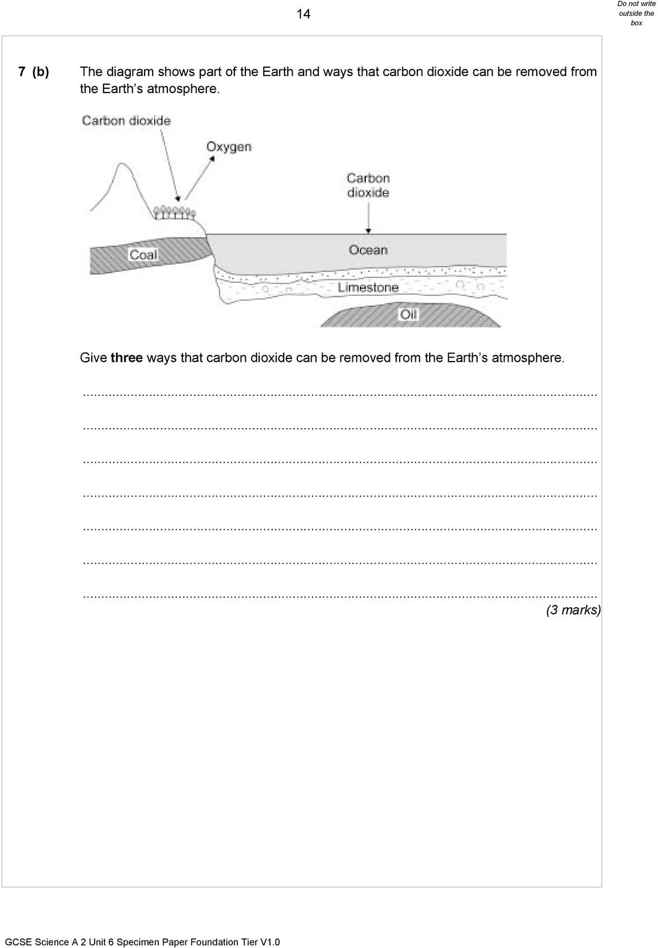 Earth s atmosphere. Give three  Earth s atmosphere.