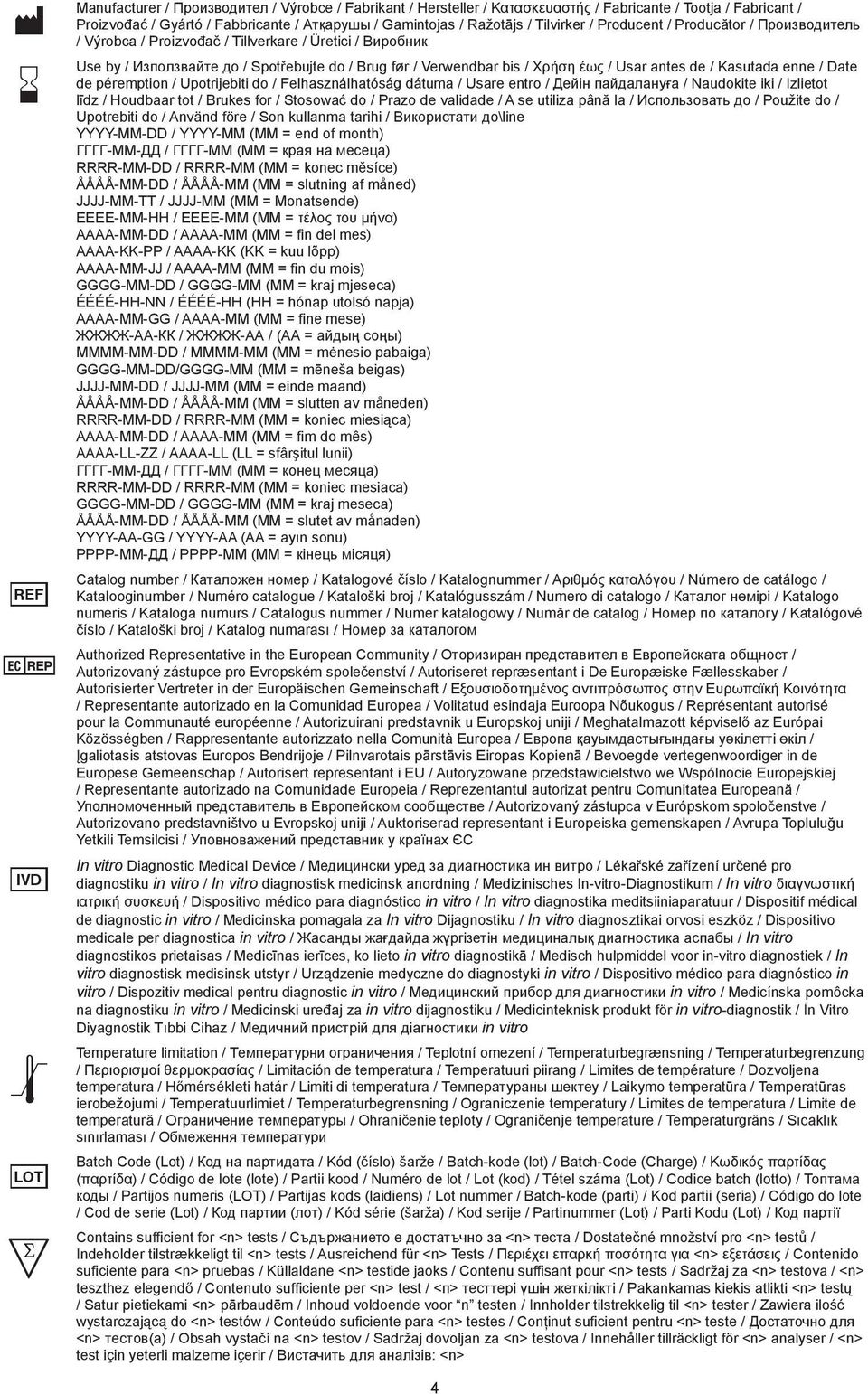 Kasutada enne / Date de péremption / Upotrijebiti do / Felhasználhatóság dátuma / Usare entro / Дейін пайдалануға / Naudokite iki / Izlietot līdz / Houdbaar tot / Brukes for / Stosować do / Prazo de